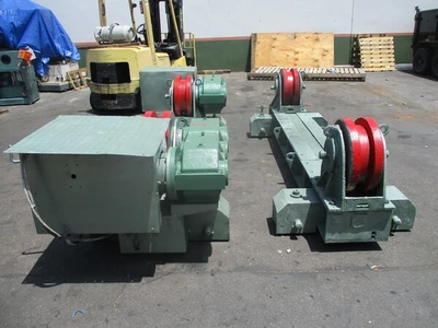 Romar heavy duty welding turning rolls with idler