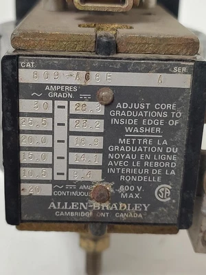 Used Allen-Bradley 809A08E Relays & Switches Kentucky US | Edwards Industrial Repair #1262924