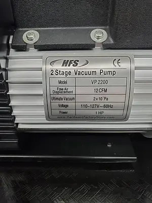 HFS 2 STAGE VACUUM PUMP VP 2200