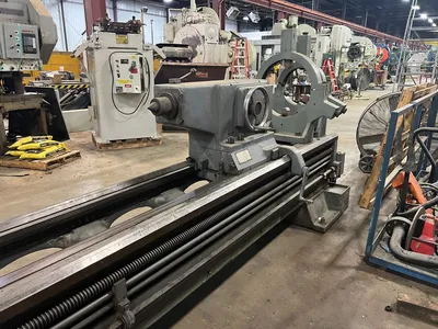 1983 LODGE & SHIPLEY 36" X 144" Oil Field & Hollow Spindle Lathes | Timco, Inc. (4)