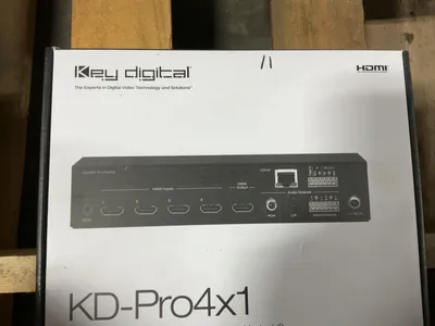 Used KEY DIGITAL KD-PRO4X1 Commercial Audio/Visual Equipment Michigan US | Miedema Asset Management Group #1327582