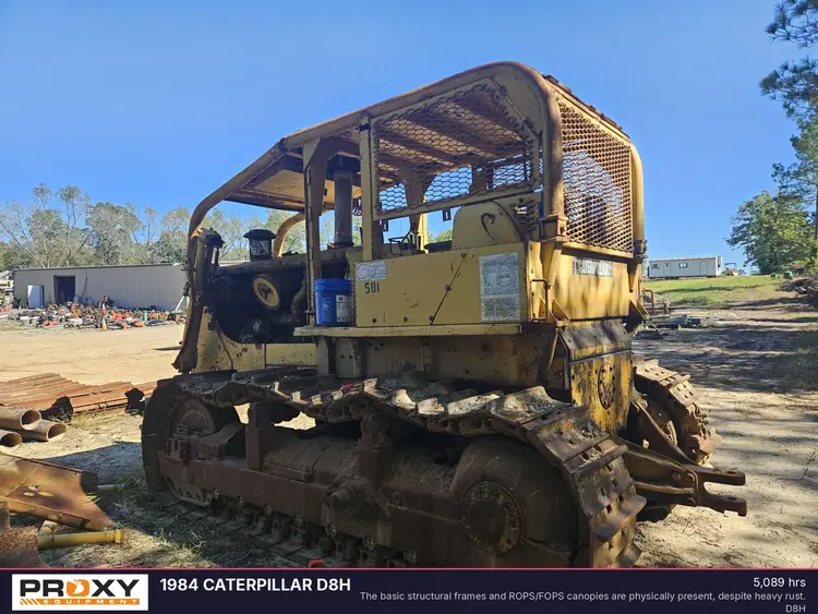 Used 1984 CATERPILLAR D8H Bulldozers Georgia US | Proxy Equipment #1379459