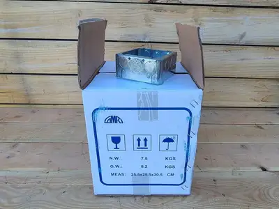 NEW RANGE OUTLET BOX 4-11/16 IN. SQUARE EXTENSION RING