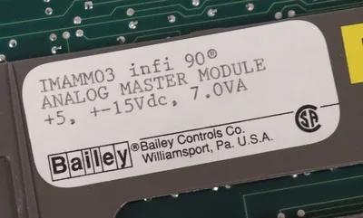NEW BAILEY CONTROLS IMAMM03 INFI 90 ANALOG MASTER MODULE