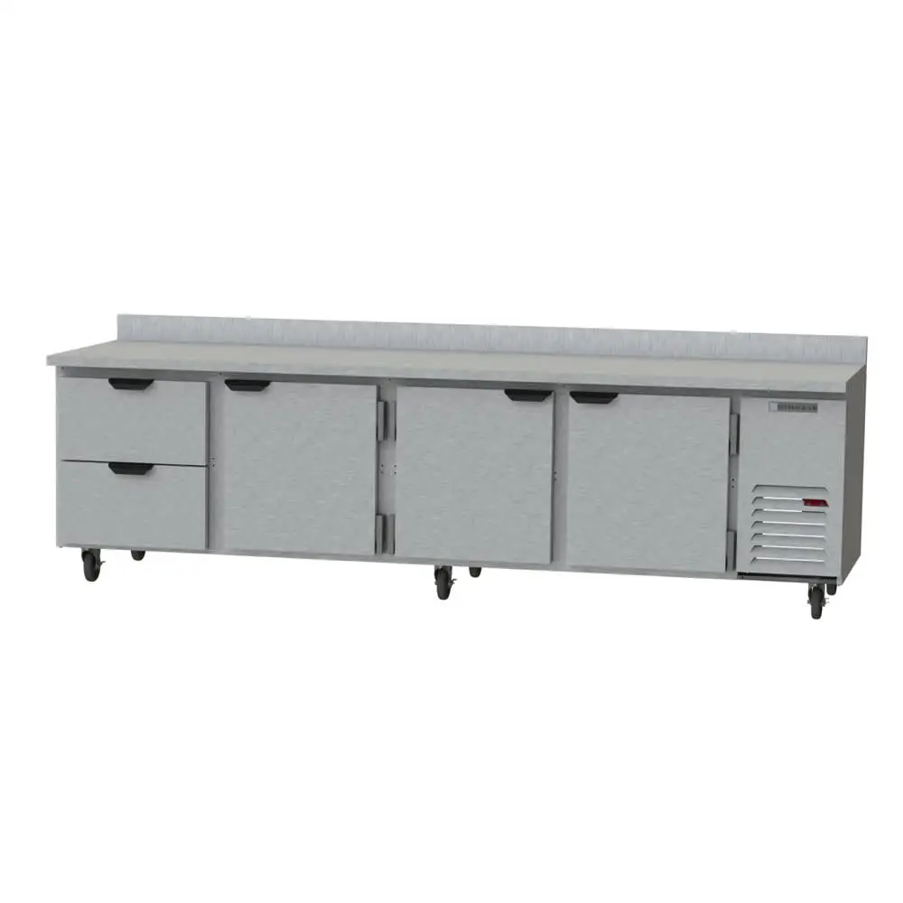 Beverage-Air WTRD119AHC-2 119" Worktop Refrigerator W/ (4) Section, 115v
