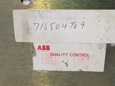 ABB MPS-C-4G Micro Power-Shield 800 / 1600 Amp Trip Unit 716504-T09 Used