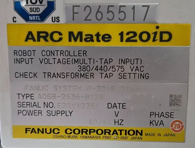 Used 2020 FANUC ArcMate 120iD + R-30iB PLUS + TPS 400i Robots Michigan US | iGAM Industrial Marketplace #1382894