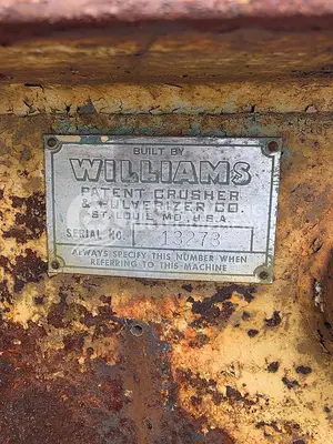 USED WILLIAMS 20HP HAMMERMILL