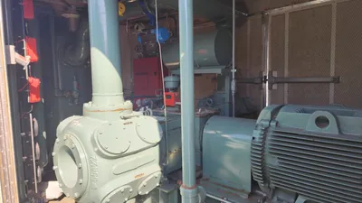 Enclosed Ariel JGP/2 Gas Compressor Package 150PSI 125HP Electric Motor