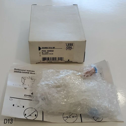 NEW EMERSON FLOW CONTROLS 009692
