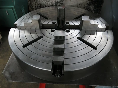 Amestra (Germany) 24″ 4 Jaw Lathe Chuck Plain Back Hollow Chuck