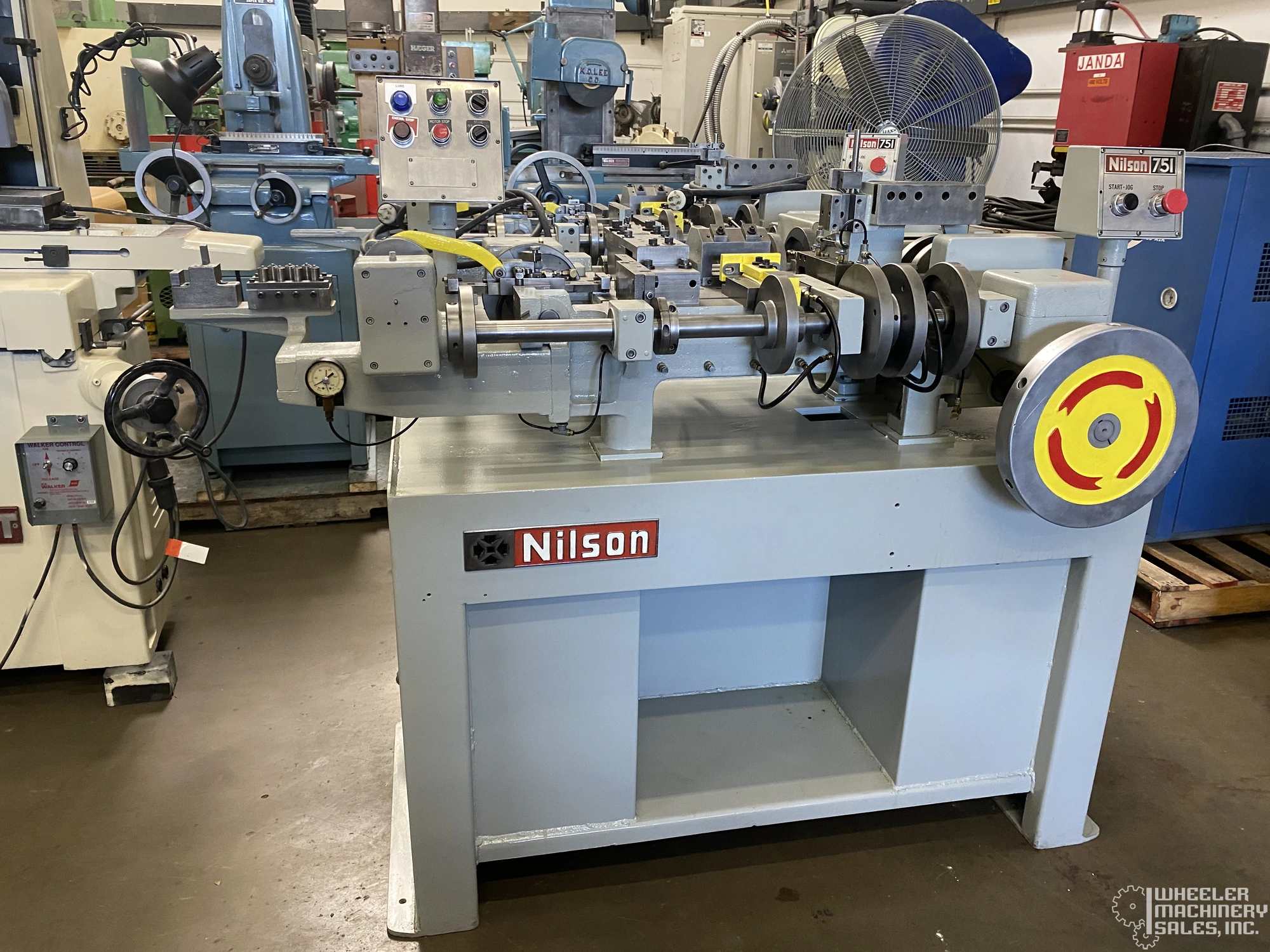 NILSON 751 FOUR SLIDE MACHINE - REBUILT / DUAL SLIDE - COINING / MUST SEE #6133 #1