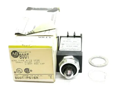 NEW ALLEN BRADLEY 800T-PS16R PILOT LIGHT SER T 800TPS16R 800TPS16