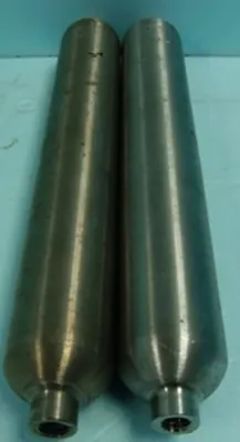 QTY. 2. WHITEY SAMPLE CYLINDER 500 ML PRESSURE BOM...