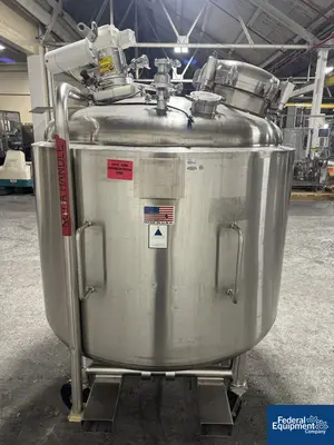 USED Precision 1,200 Liter Precision Stainless Reactor, Hastelloy C276, 45/150#