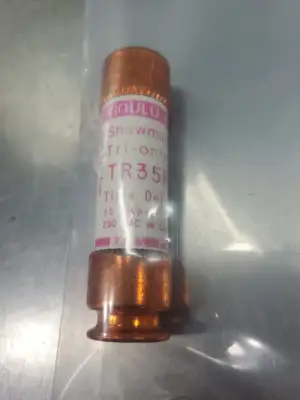 USED Gould Shawmut TR35R Time-Delay Fuse, 250VAC, 35A