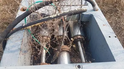 USED PERONI HIGH PRESSURE WATER BLASTING PUMP