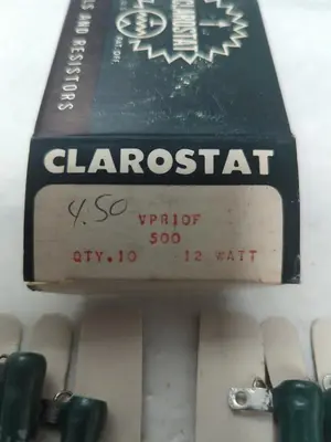 New | in-Stock CLAROSTAT VPR10F Miscellaneous Equipment (Electrical & Power) | Surplus Asset Holdings #1198729