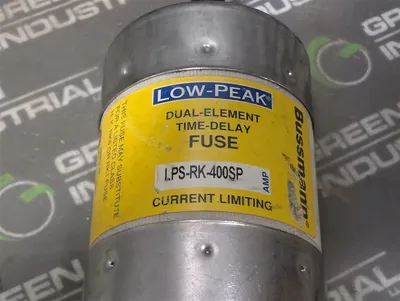Bussmann LPS-RK-400SP Low-Peak Dual Element Time Delay Fuse 400A 600V Used