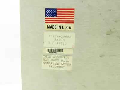Cincinnati Milacron 3-424-2065A Camac VST Controller Control Panel Rev D