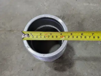 4" Camlock Hose Barb, E400, Type E, Aluminum