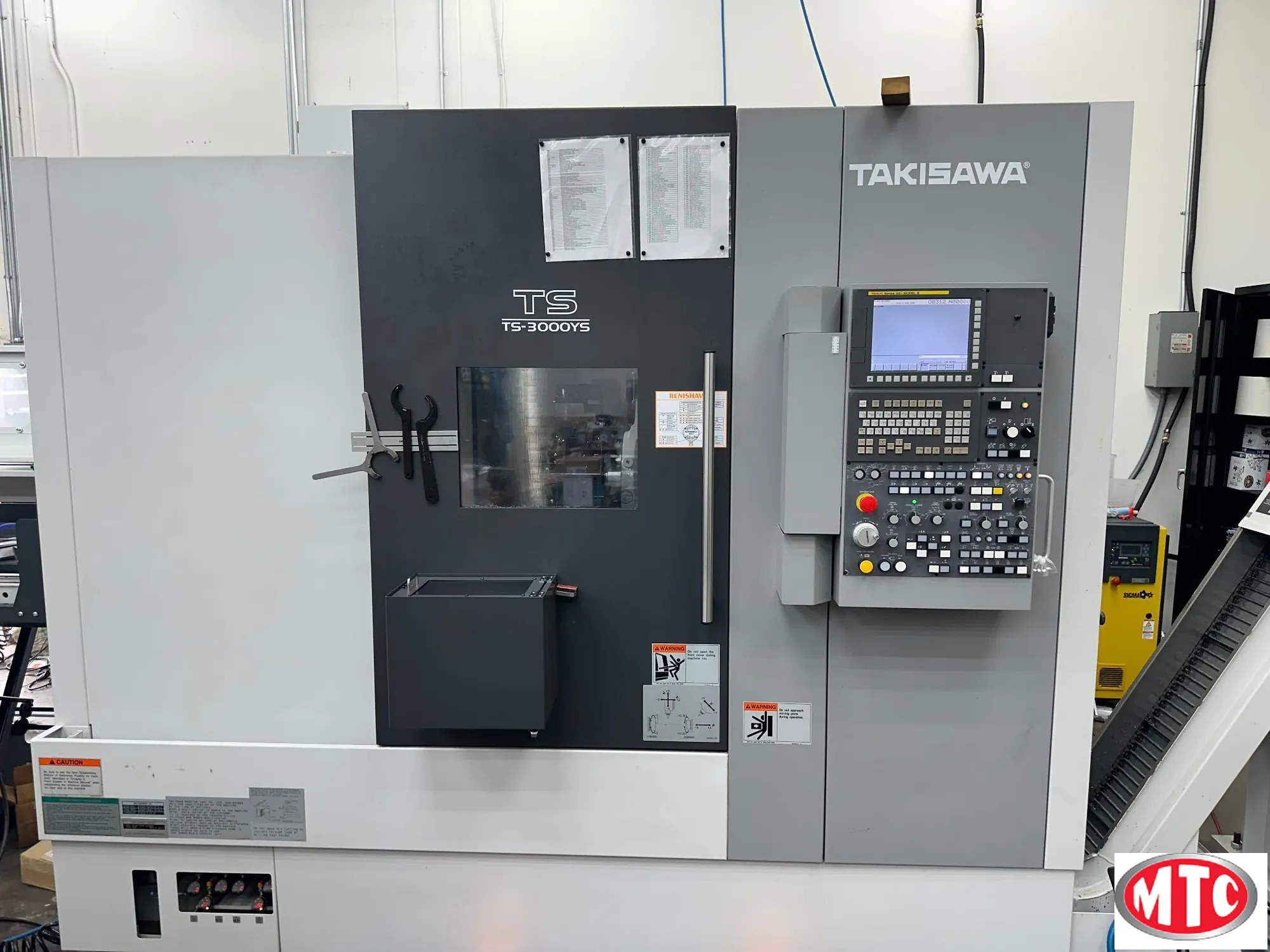 Used TAKASAWA TS-3000 YS | Multi-Axis CNC Lathes