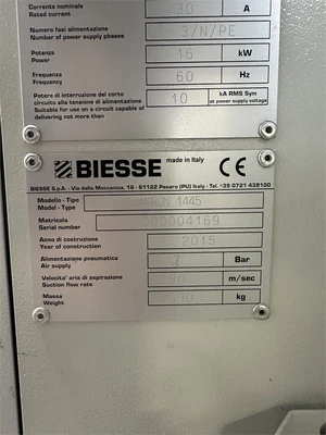 Used 2015 BIESSE AKRON 1445 CNC Edgebanding Machining Centers California US | MachineryMax #1320452