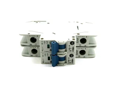NEW 2 PCS. ALLEN BRADLEY 1489-D1C060 CIRCUIT BREAKER SERIES A 1489D1C060