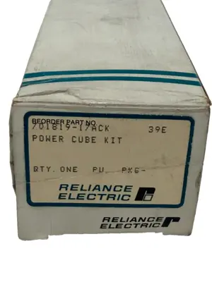 NEW RELIANCE ELECTRIC 701819-17ACK POWER CUBE KIT 70181917ACK