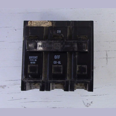 Cutler Hammer 3 Pole 60 Amp Push-in Breaker