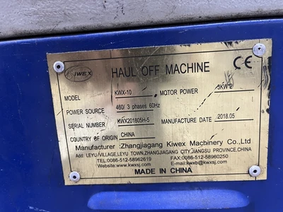 USED KIWEX MACHINERY MODEL KWX-10