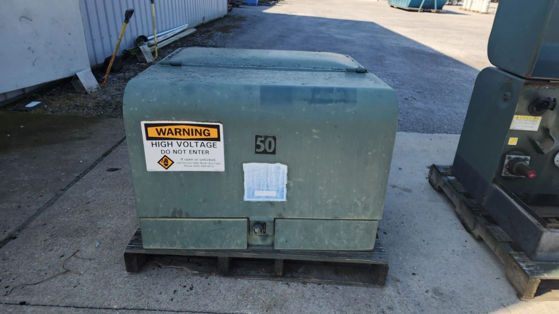 50KVA Single Phase Padmount Transformer 4160 GRDY 2400 to 240 120 IMP 2.7