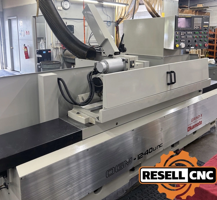 Used 2022 Okamoto OGM-12-40 UNC OD CNC Grinder Universal Cylindrical Grinders Florida US | Resell CNC #746842