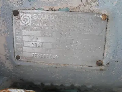 USED GOULDS 3196