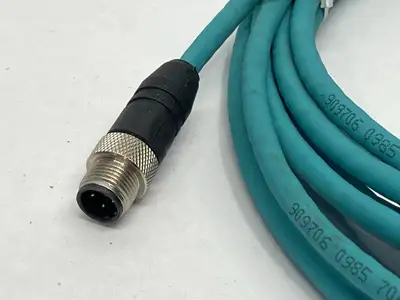 USED LUMBERG AUTOMATION ETHERMATE CAT5E CABLE 900001473