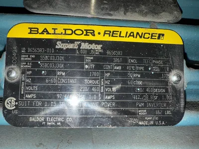 BALDOR B656583 AC Motors | International Rolling Mills (2)