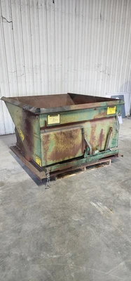 Dump dumping Hopper for forklift Spent Grain mash
