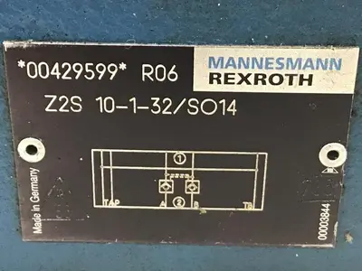 USED MANNESMANN REXROTH Z2S10132SO14