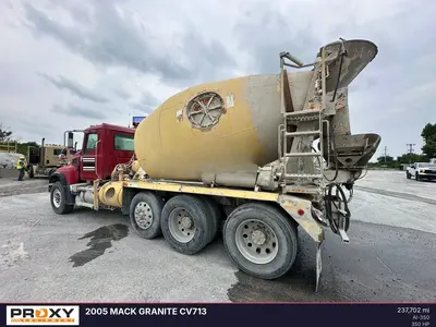 Used 2005 MACK GRANITE CV713 Concrete Mixer Trucks Delaware US | Proxy Equipment #1388926