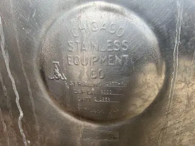 Chicago SS Horizontal Dairy Tank