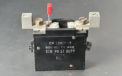 GE CR124E028 SIZE 3 OVERLOAD 600V. Loc4B40