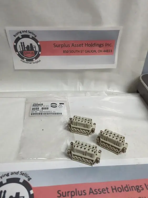 New | in-Stock HARTING HAN-10A-F-S Miscellaneous Equipment (Electrical & Power) Ohio US | Surplus Asset Holdings #1235687