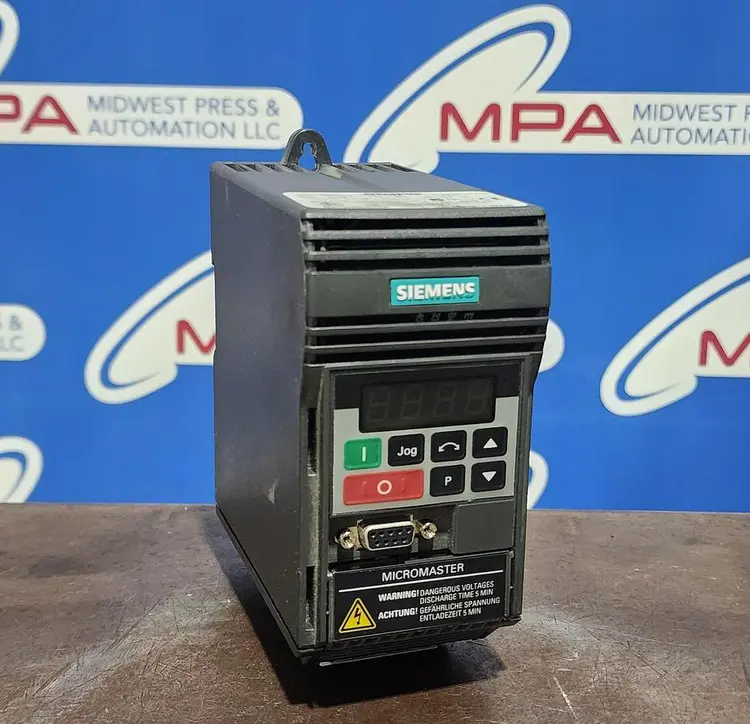 Used SIEMENS 6SE9212-8BA40 Variable Speed Drives Michigan US | Midwest Press and Automation #1232147