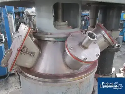 USED Hockmeyer 7.5 HP Hockmeyer Dual Shaft Disperser, Model S-HCSM-7.5, S/S