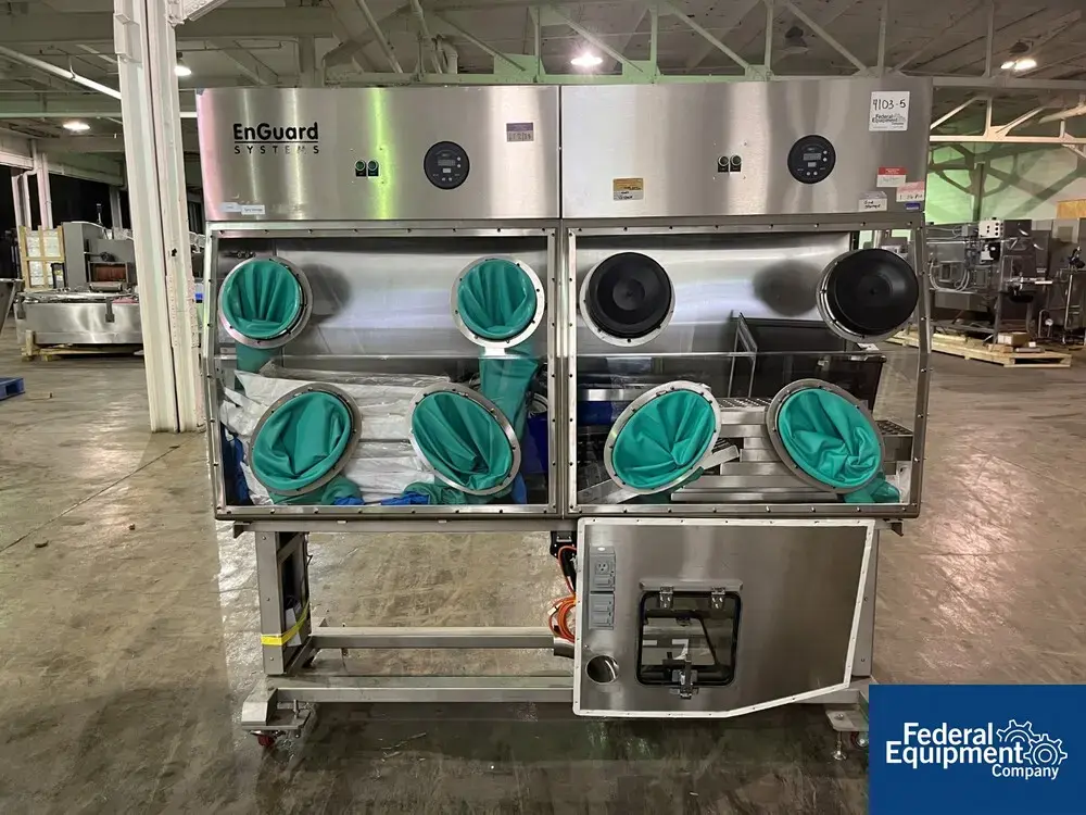 USED Containment Technolgies Group Containment Tech. Enguard Glove Box