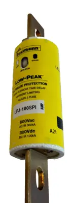 LOT OF 3 BUSSMANN LPJ-100SPI FUSES LPJ100SPI