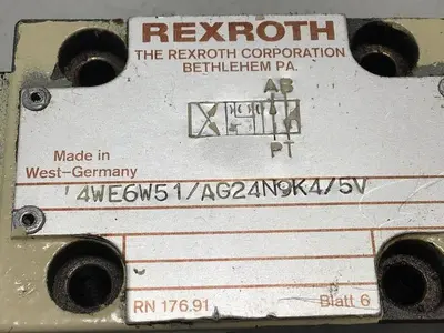 USED REXROTH 14WE6W51AG24N9K45V