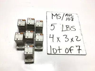 Allen-Bradley 700-HA33A1-3-4 Pilot Relay Ser D 1-1/3HP (Lot of 7)