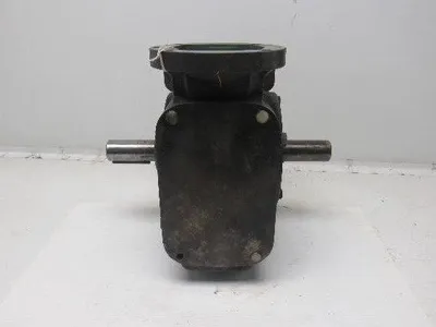 40:1 Ratio Dual Output Winch Gear Reducer C-Face Quill 1-3/8" Output Shaft
