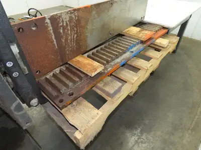 Steel Rectangular Gear Rack 2DP Pitch 29-Teeth 5.5" Width 45" OAL